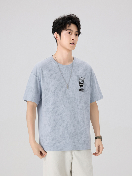 Men's Casual Crew-Neck T-Shirt - 16T1092 image 4