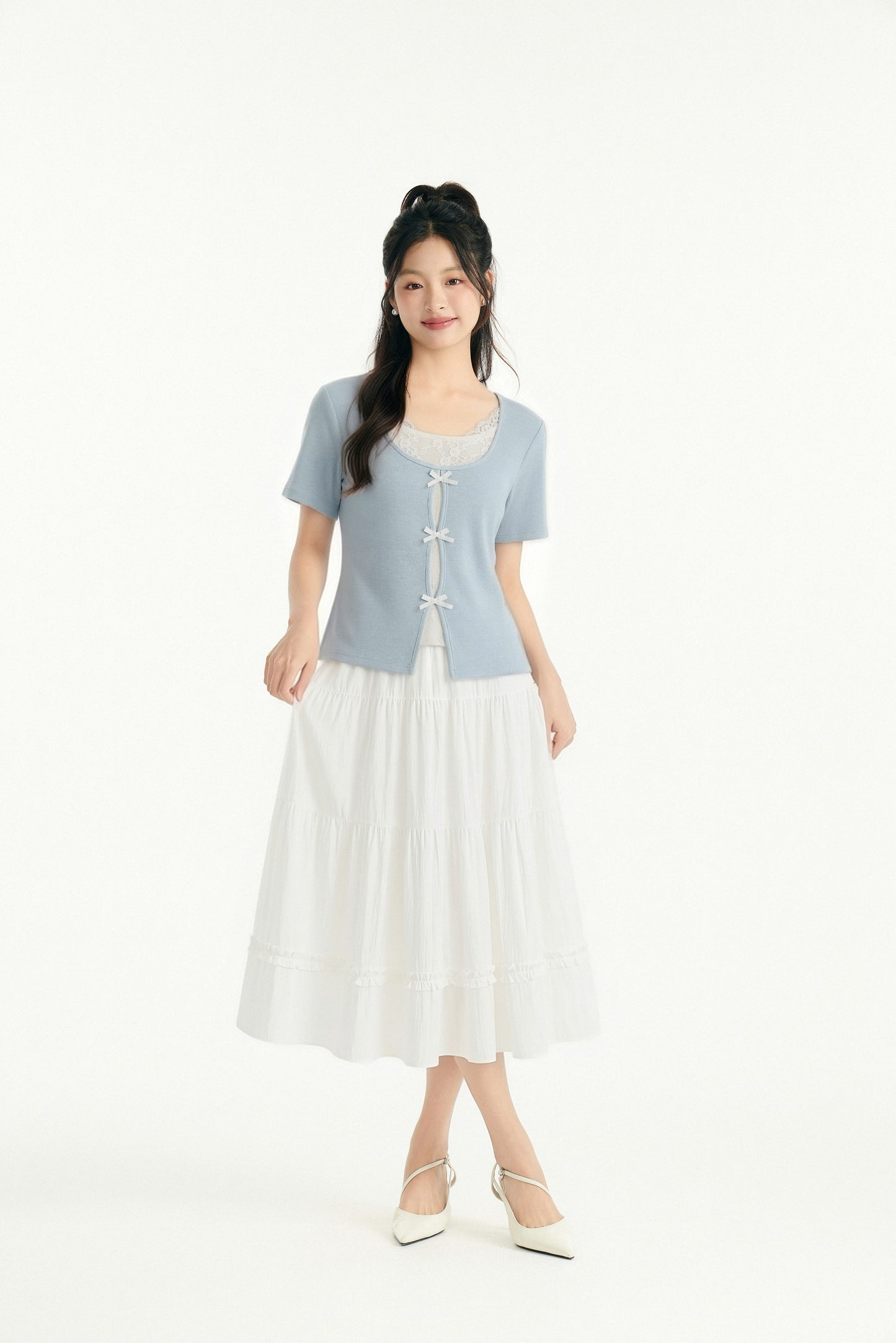 Women's Skirt Set - 16D8054 - Purple image 2
