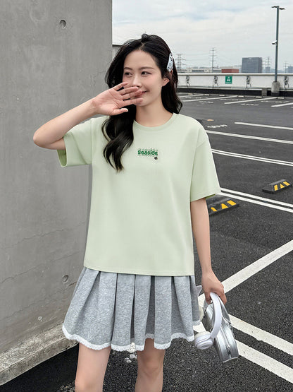 Women's Regular-Fit Crew-Neck T-Shirt - 16T5049 image 4
