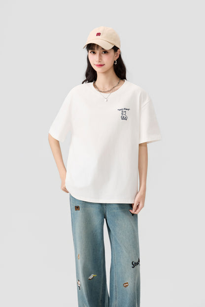 Women's Logo Short-Sleeve T-Shirt - 16T5048 - White main/front image 3