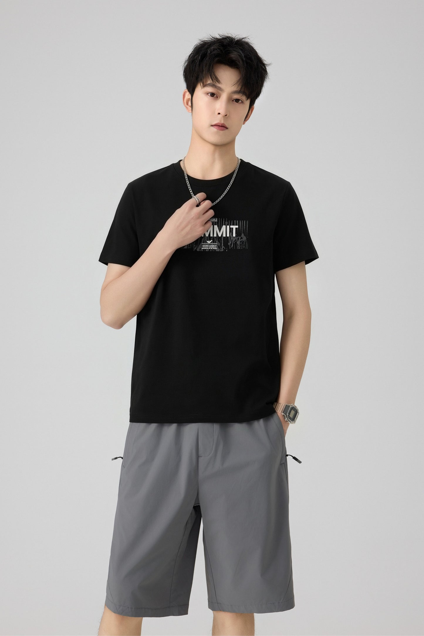 Men's Casual Crew-Neck T-Shirt - 16T1014 image 1