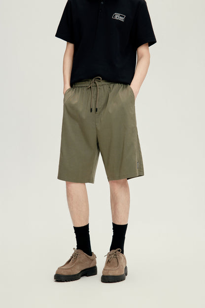 Men's Casual Shorts - 16K1036 - Army Green image 4