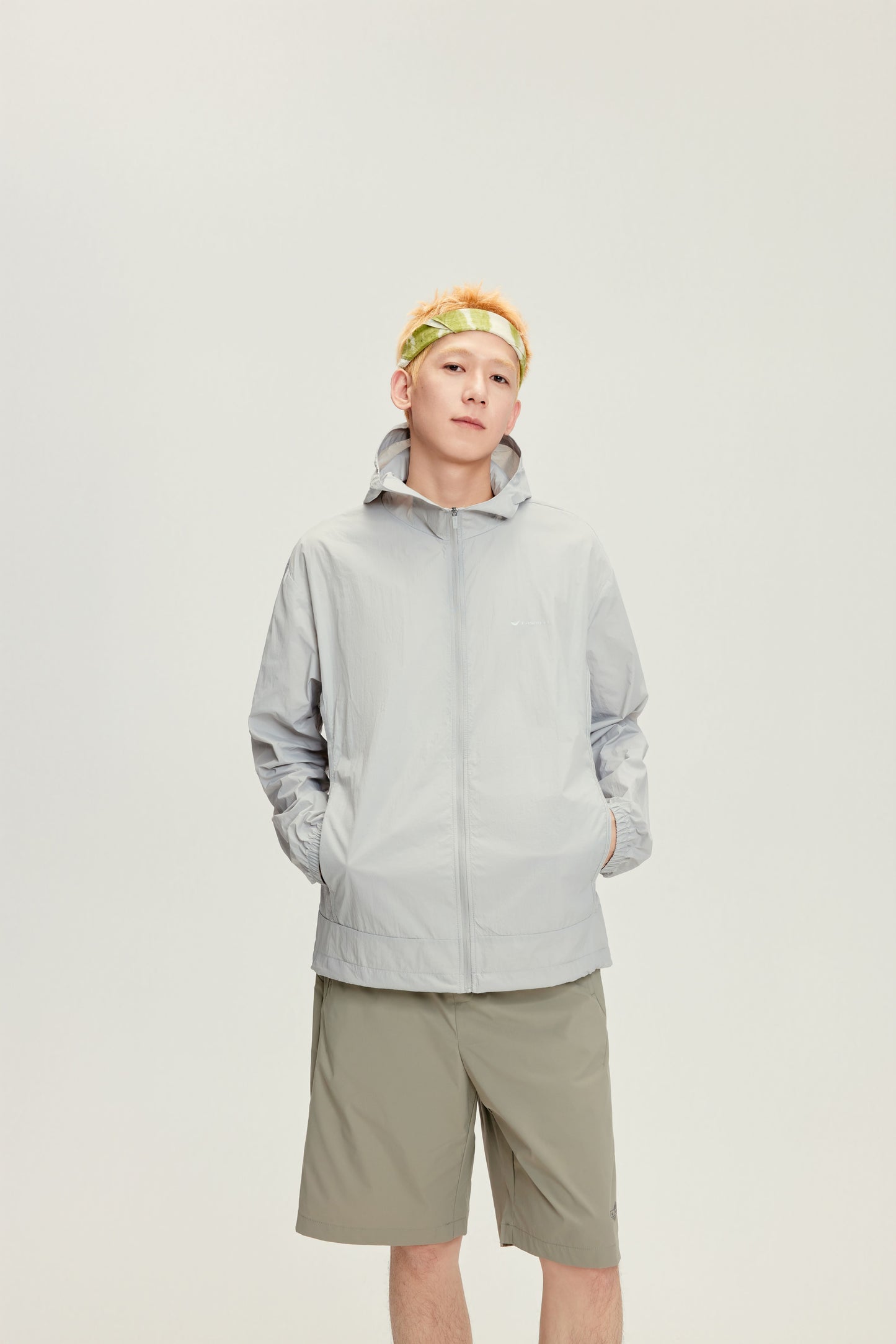 Men's Lightweight Hooded Sun Protection Jacket - 16P1006 - Navy image 5