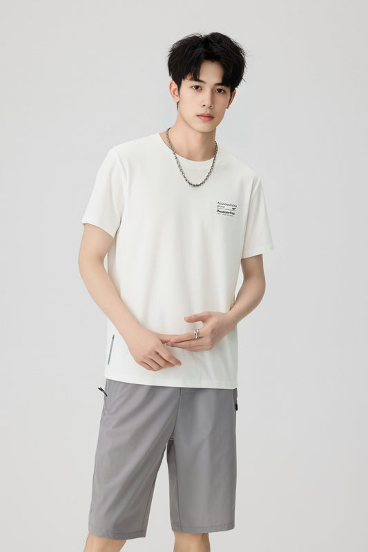 Men's Cooling Crew-Neck T-Shirt - 16T1008 - White image 1