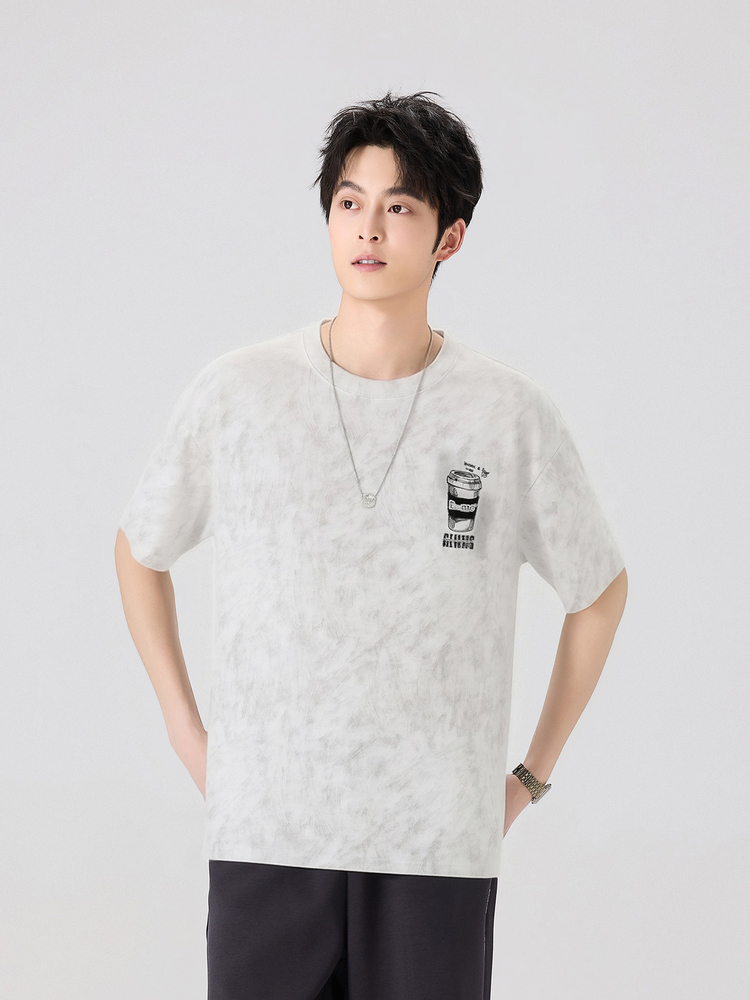 Men's Casual Crew-Neck T-Shirt - 16T1092 image 3