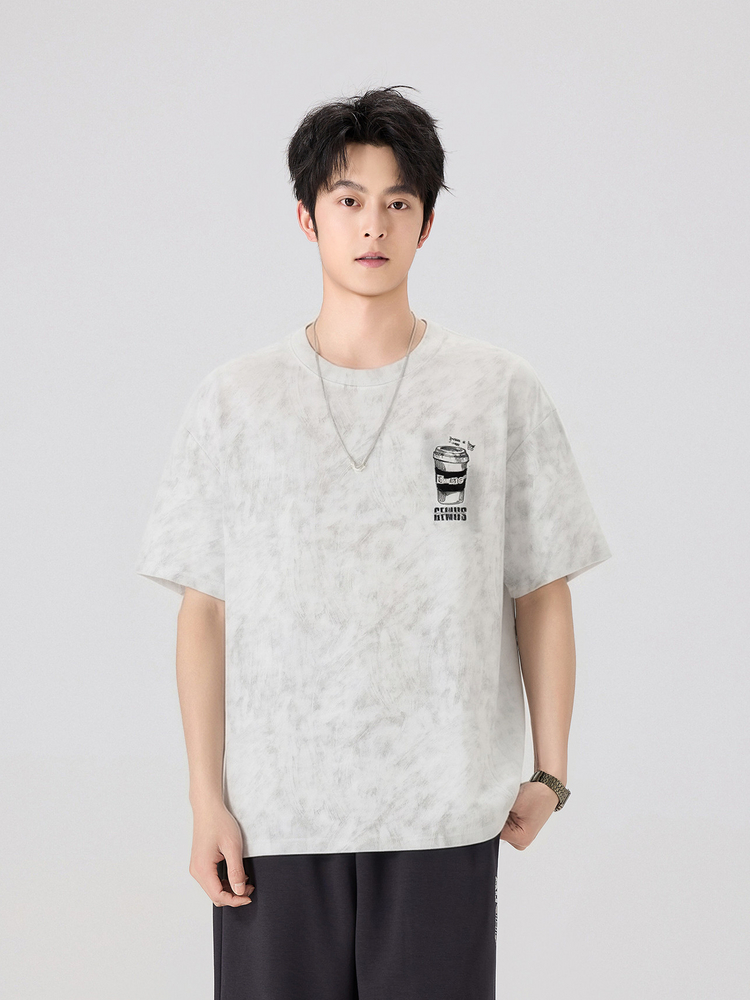 Men's Casual Crew-Neck T-Shirt - 16T1092 image 2