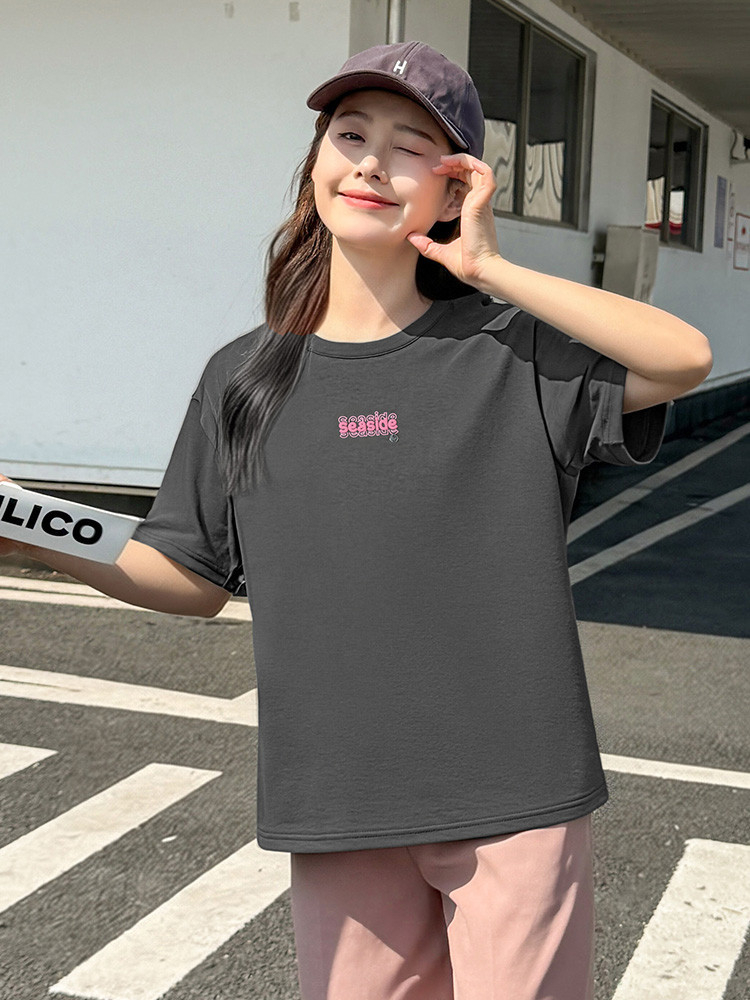 Women's Regular-Fit Crew-Neck T-Shirt - 16T5049 image 2