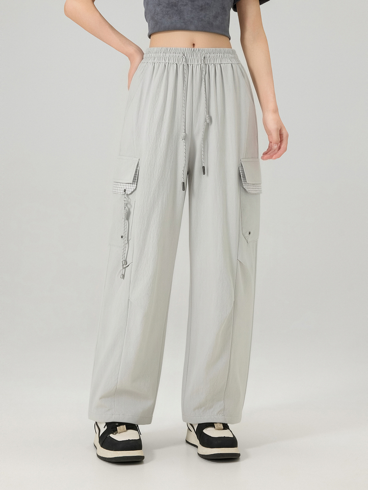 Women's Cargo Pants - 16K5078 - Light Pink image 1