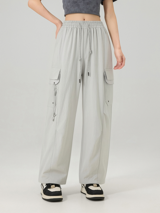 Women's Cargo Pants - 16K5078 - Light Pink image 1