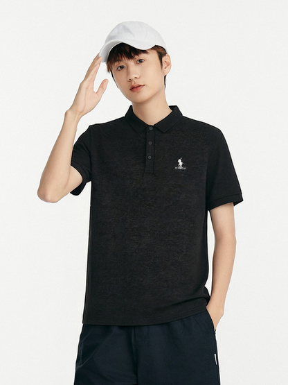 Men's Casual Polo Shirt - 16L1013 - White image 2
